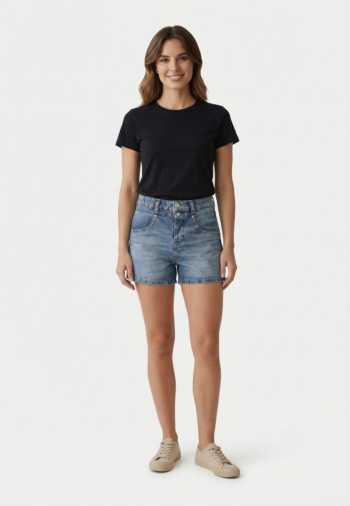 Short bermuda Le Temps Des Cerises fanni 3001  blue