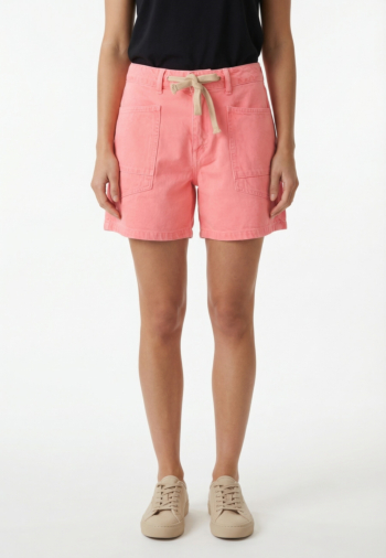 Short bermuda Le Temps Des Cerises mado 5444  fluo pink