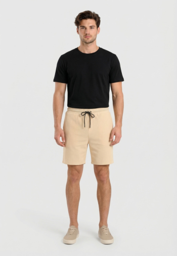 Shorts bermudas Le Temps Des Cerises giron 1036  off white
