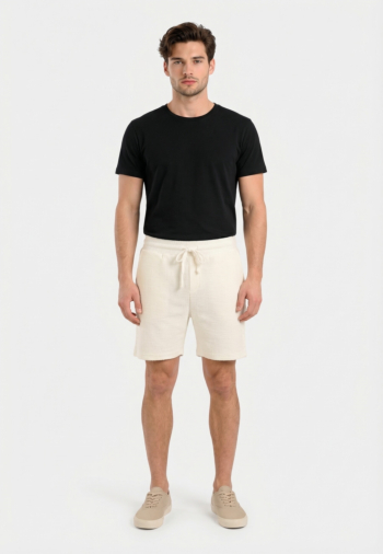 Shorts bermudas Le Temps Des Cerises saron 1036  off white