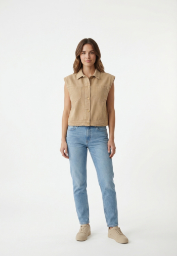 Blousons et vestes Le Temps Des Cerises mallard 1234  cobblestone