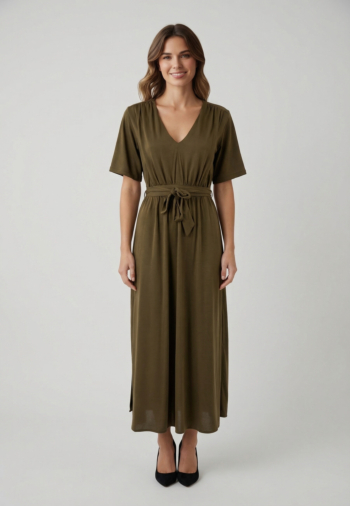 Robe lola espeleta ro310s26 kaki