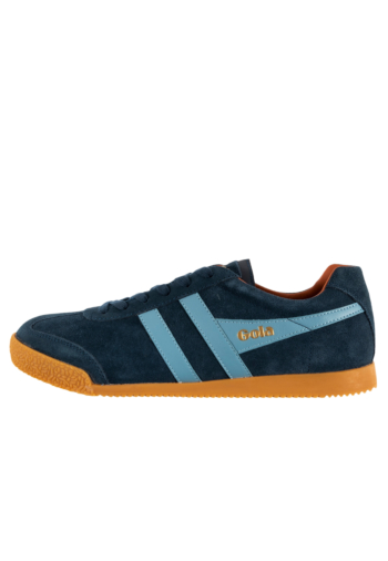 Baskets basses gola harrier he navy/iceburg/moody orange