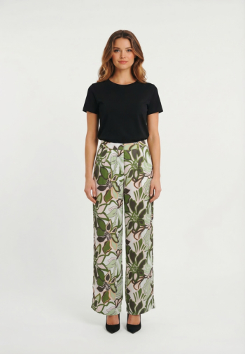 Pantalons only palma loose fair green botinac fusion