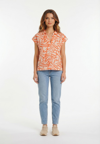 Polos lola casademunt ls2615097 290 naranja-crudo