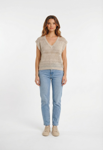 Pull leger molly bracken la1947ep argent