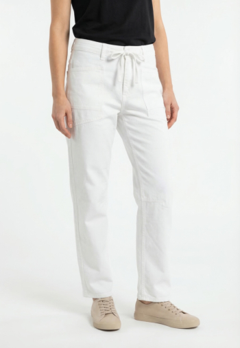Pantalons Le Temps Des Cerises madie 1001  white