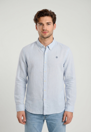 Chemise timberland mbrk linen a7e1 gray dawn