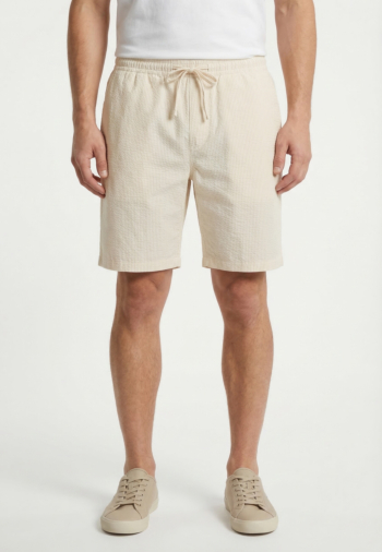 Shorts bermudas lacoste gh1977 fm0 farine/naturel clair