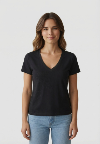Tee shirt lola casademunt ls2615109 00n black