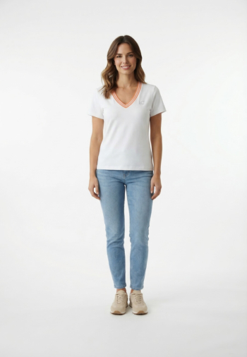 Tee shirt lola casademunt ls2615102 00b white