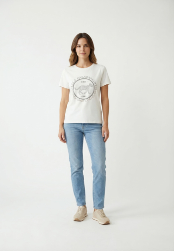 Tee shirt lola casademunt ls2615103 00b white