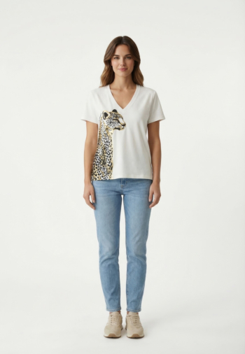 Tee shirt lola casademunt ls2615065 00b white