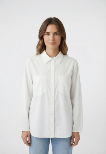Chemisier please c0tt 1100 bianco