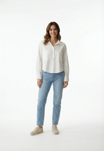 Chemisier please c0tt 1100 bianco