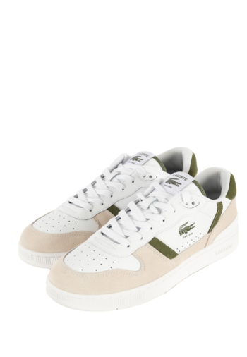 Baskets basses lacoste t-clip set 126 7 sma 2h4 wht/khk