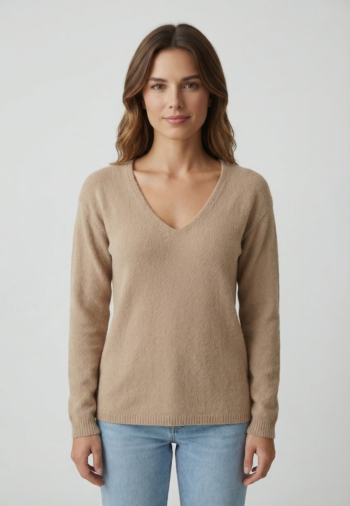 Pull leger Le Temps Des Cerises sting 1010  stone
