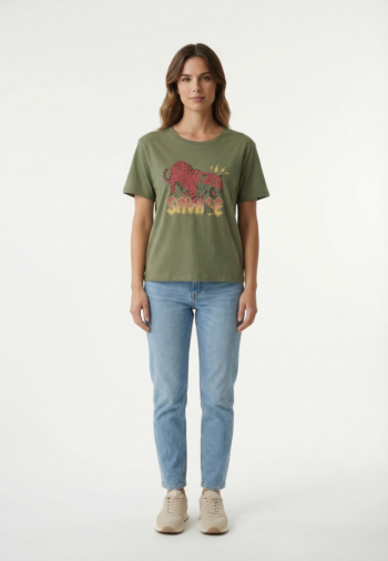 Tee shirt freeman t. porter suria co27 f1401 loden green