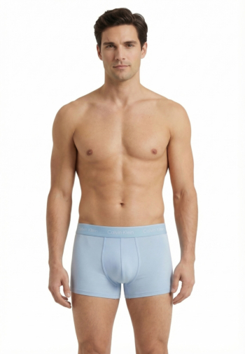 Calecons et slips calvin klein jeans trunk 3pk, tm6 w8o black/glacier/blue bell