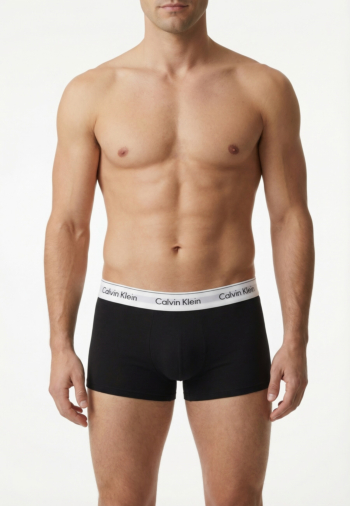 Calecons et slips calvin klein jeans low rise trunk 3p ub1 black/black/black