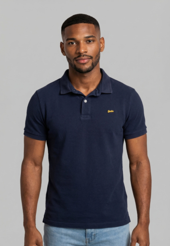 Polos superdry classic pique adq rich navy