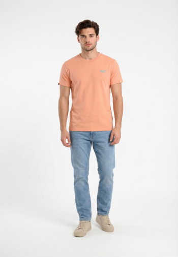Tee shirt superdry m1011245a j7h coral reef/blue