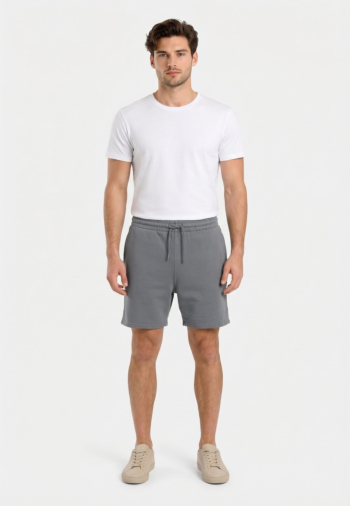 Shorts bermudas superdry micro logo 9vc stormy weather blue