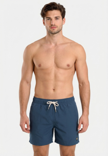 Maillot de bains superdry embroidered logo 15 92n blue bottle