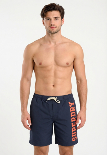 Maillot de bains superdry logo 19 09s nautical navy