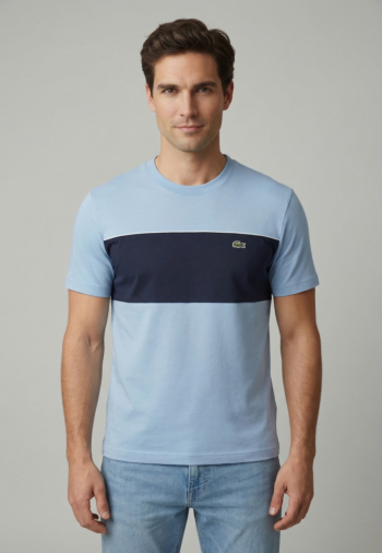 Tee shirt lacoste th0896 3pt aphylla/merle