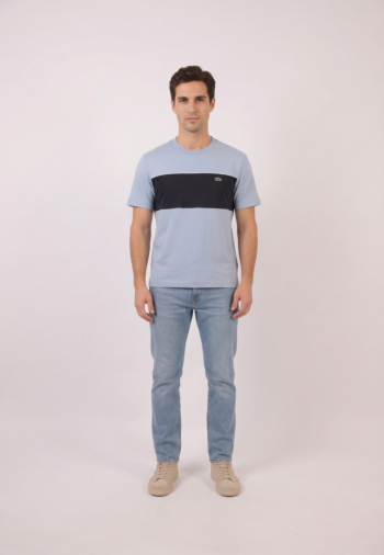 Tee shirt lacoste th0896 3pt aphylla/merle