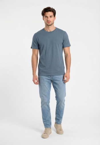 Tee shirt superdry classic essential 7mn copen blue