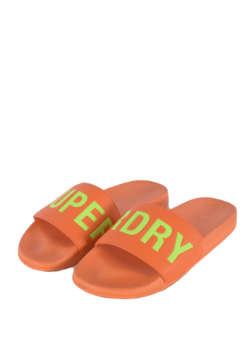Sandales - nu-pieds superdry mf310291a wue orange sorbet
