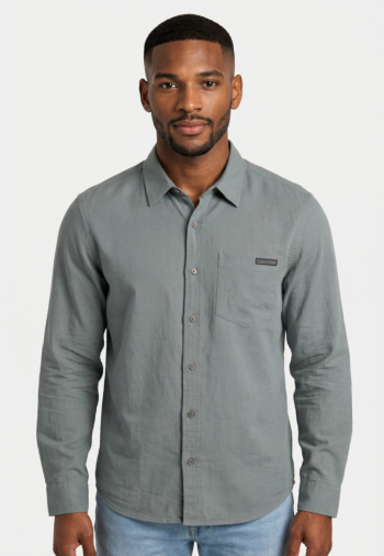 Chemise calvin klein jeans lv04rf121g 5k3 frosted spruce