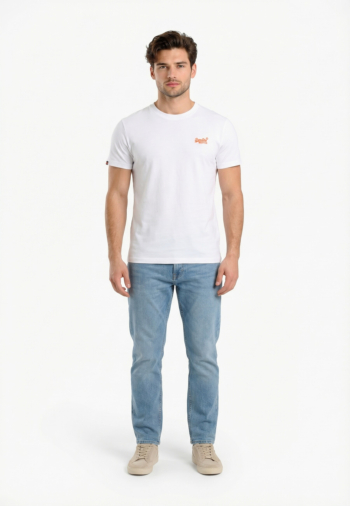 Tee shirt superdry m1011245a c1m optic/hazard orange