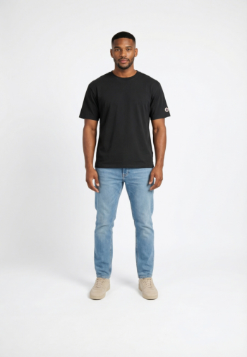 Tee shirt sweet pants wash tee black