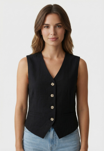 Gilets sans manche only ita black