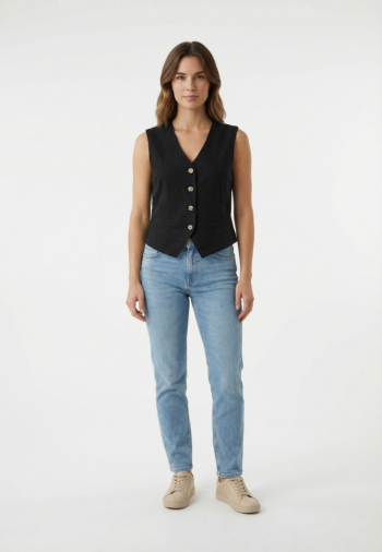 Gilets sans manche only ita black