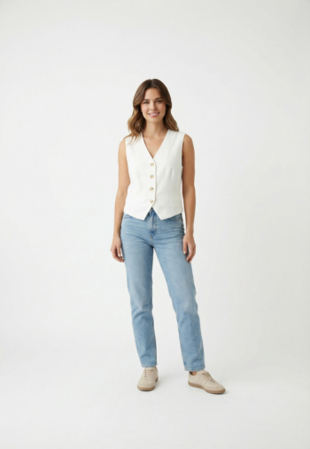 Gilets sans manche only ita bright white