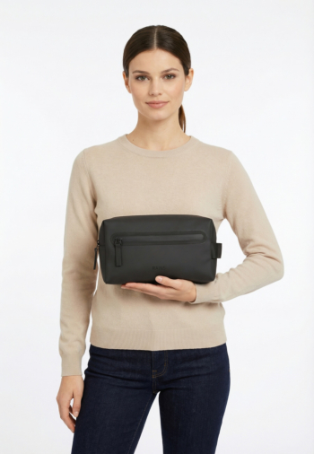 Trousses de toilette rains wash bag zip 01 black
