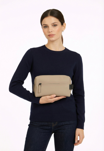 Trousses de toilette rains wash bag zip 133 beige