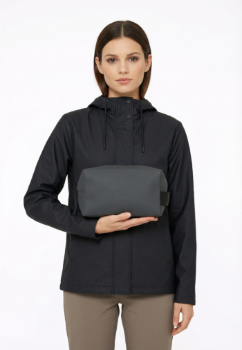 Trousses de toilette rains wash bag 153 dark grey