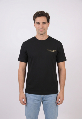 Tee shirt lacoste th1425 031 noir