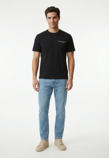 Tee shirt lacoste th1425 031 noir