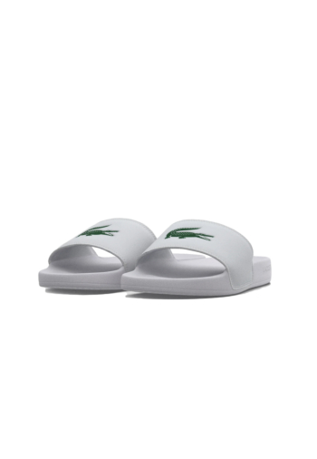 Sandales - nu-pieds lacoste serve slide 0.0 125 1 cma 082 wht/grn