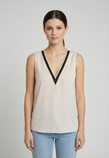 Debardeurs lola casademunt ls2615056 001 ecru