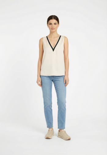 Debardeurs lola casademunt ls2615056 001 ecru