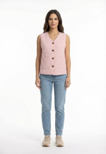 Gilets sans manche only ravin rosy touch