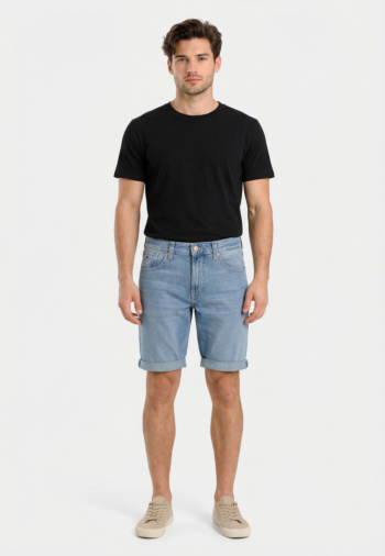 Shorts bermudas tommy jeans ronnie 1a5 denim medium