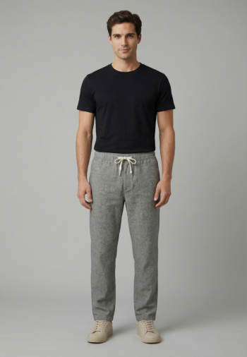 Pantalons tommy jeans sonny m0h kingston green